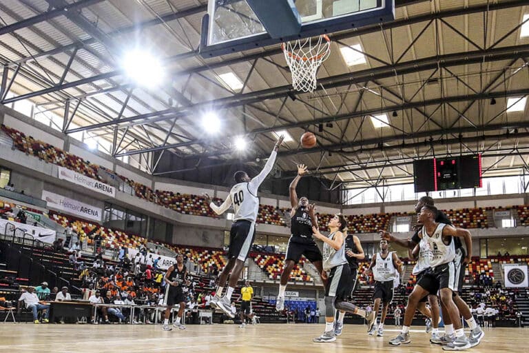 during the 2016 NBA Basketball Without Borders (BWB) camp Day 3, in Luanda, Angola on September 2nd, 2016  © Barry Aldwortht/eXpect LIFE
